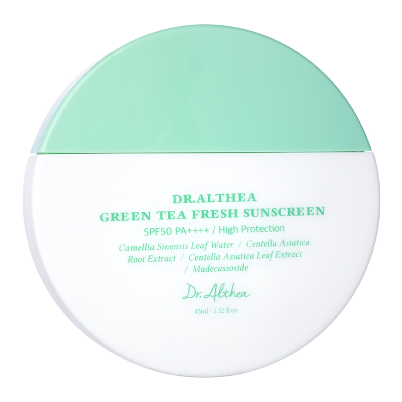 Солнцезащитный крем с экстрактом зеленого чая Dr.Althea Green Tea Fresh Sunscreen Spf 50+ (255972)