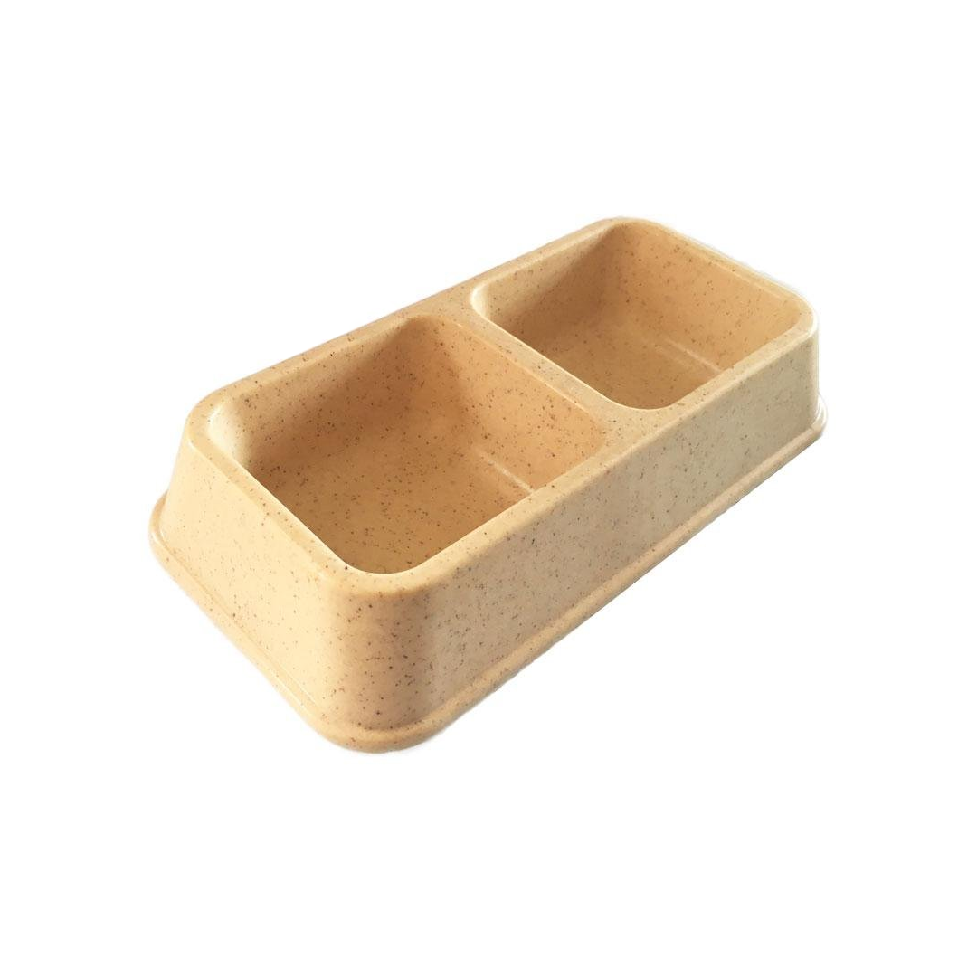 Миска двойная для животных пластиковая Мрамор-2 Кремовый (2474153499) - фото 1 Миска двойная для животных пластиковая Мрамор-2 Кремовый (2474153499) - фото 1