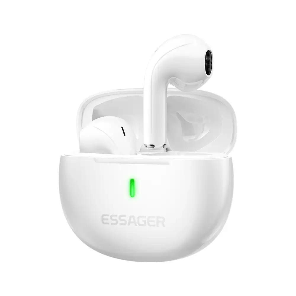 Беспроводные наушники Essager Shining TWS Bluetooth earphones White (EEJTW-SL02)