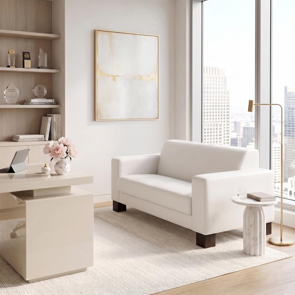 Диван Bruno экокожа Cloud 160х83х77 см White (rich_sofa_00175)