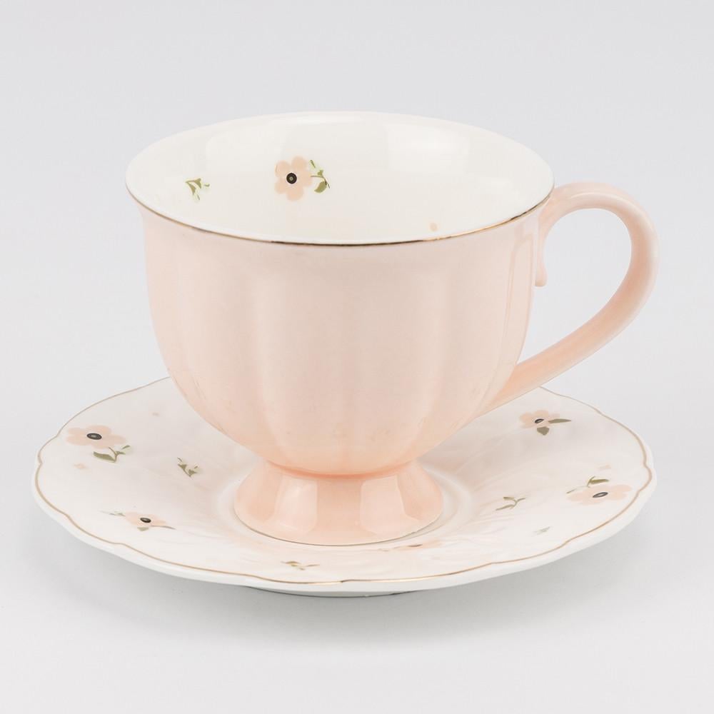 Сервіз для чаю та кави Акварельна ніжність на 6 персон 230 мл Різнокольоровий - фото 3 Сервіз для чаю та кави Акварельна ніжність на 6 персон 230 мл Різнокольоровий - фото 3