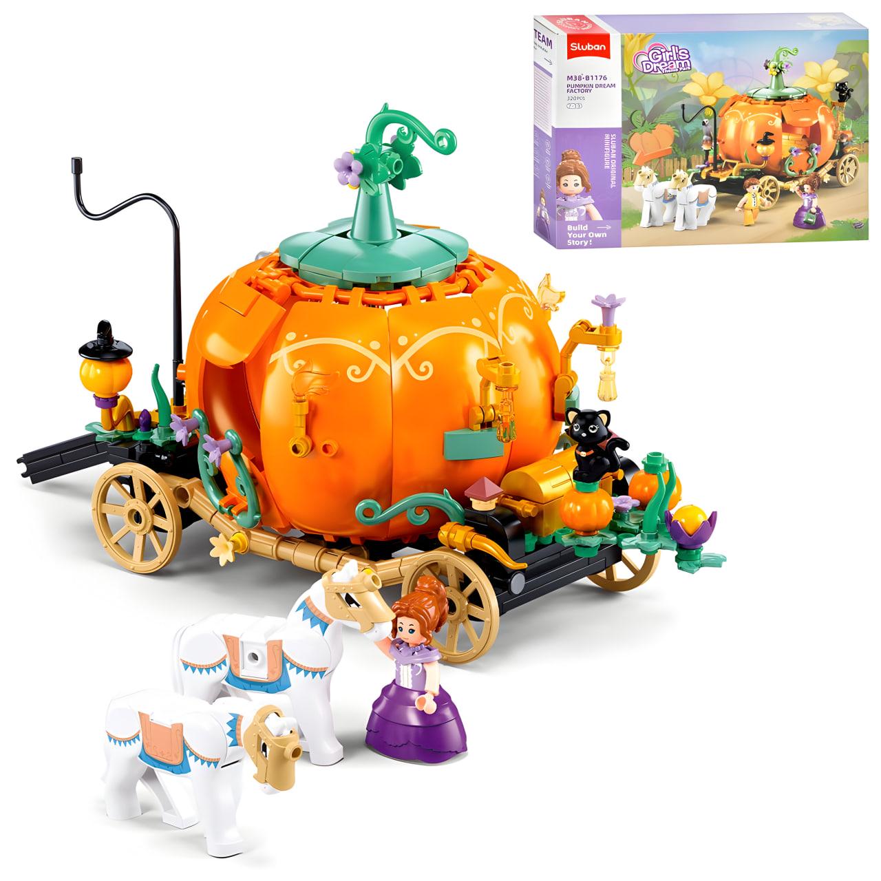 Конструктор Sluban Гарбузова карета 320 дет. (M38-B1176)