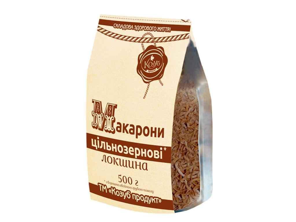 Макароны цельнозерновые Козуб Продукт 500 г (858598)