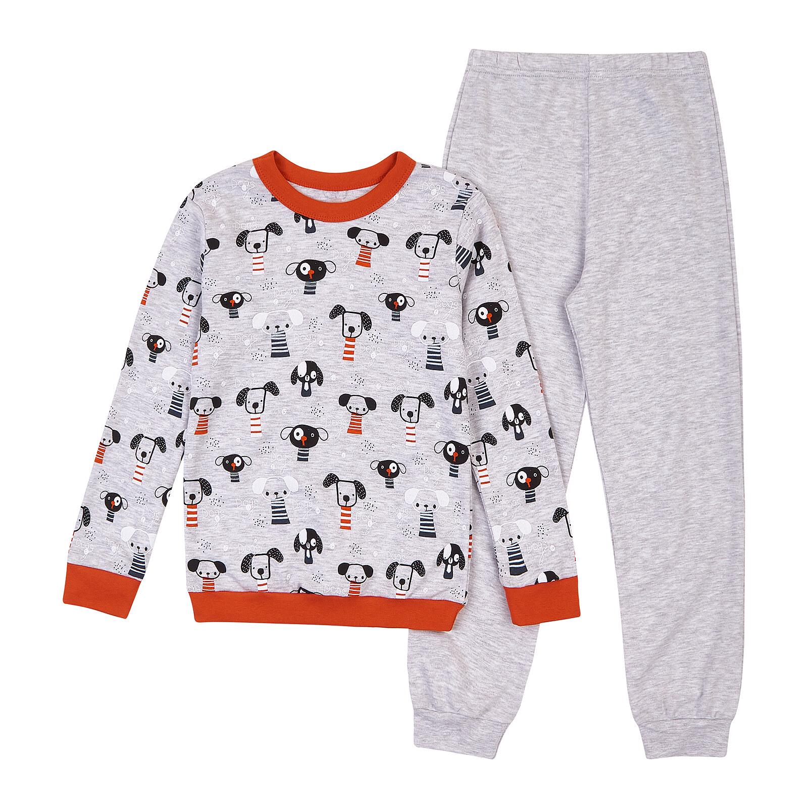 Пижама детская ЛяЛя 128 см Серый (К3ІН151)