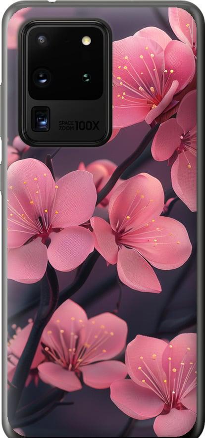 Чехол на Samsung Galaxy S20 Ultra Пурпурная сакура (6075u-1831-42517) Чехол на Samsung Galaxy S20 Ultra Пурпурная сакура (6075u-1831-42517)