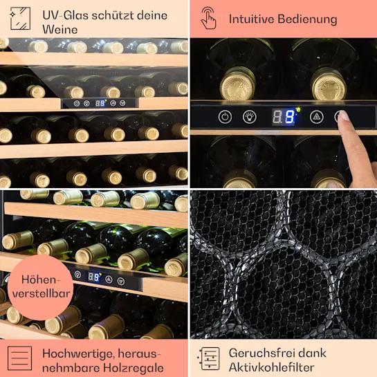 Холодильник для вина KLARSTEIN Vinsider 24 Built-In Uno вбудований 24 пляшки (10029819) - фото 4 Холодильник для вина KLARSTEIN Vinsider 24 Built-In Uno вбудований 24 пляшки (10029819) - фото 4