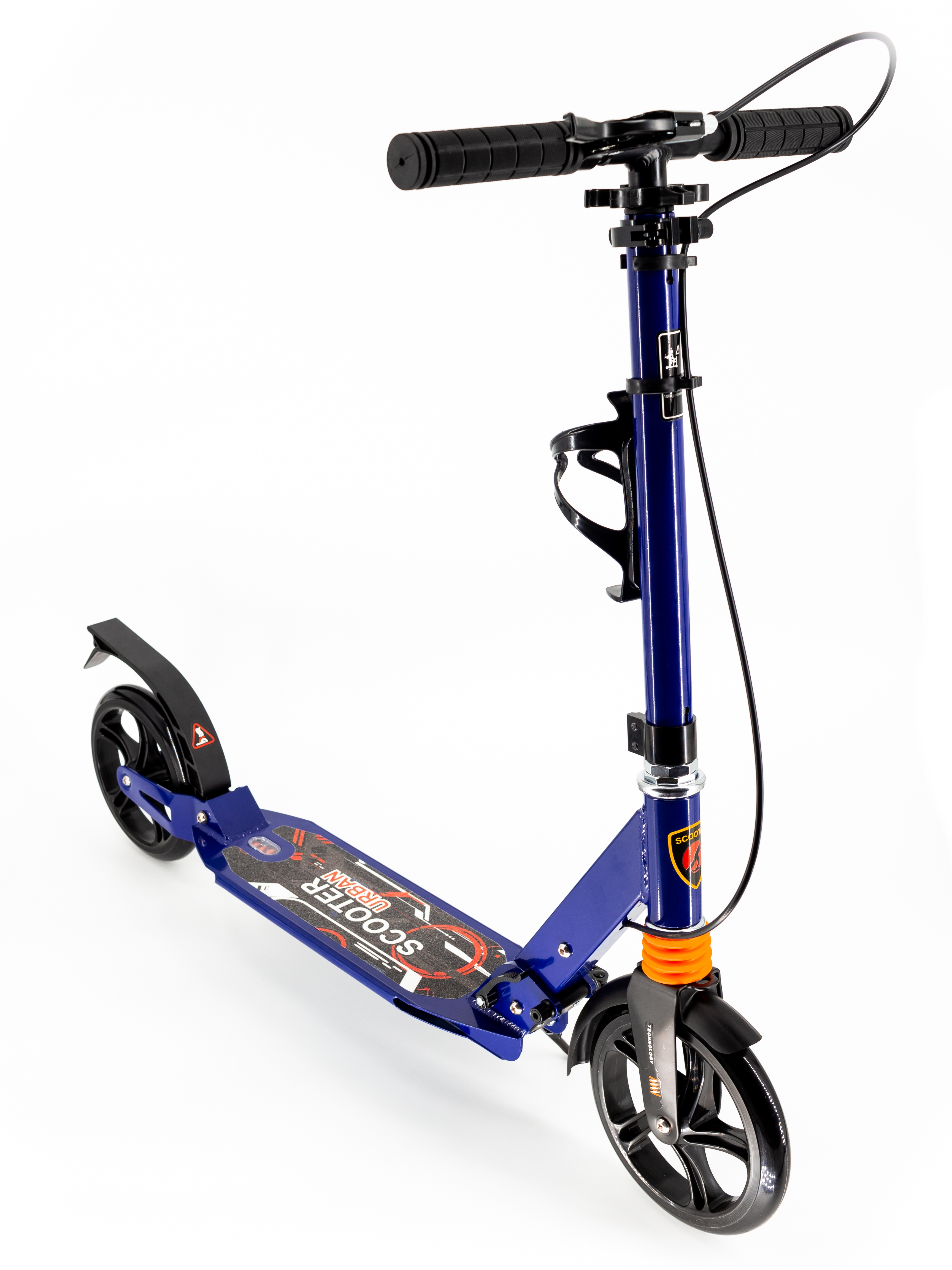 Самокат двоколісний ScooteX Scooter SpeedMax 2020 USA v2 з ручним гальмом синій