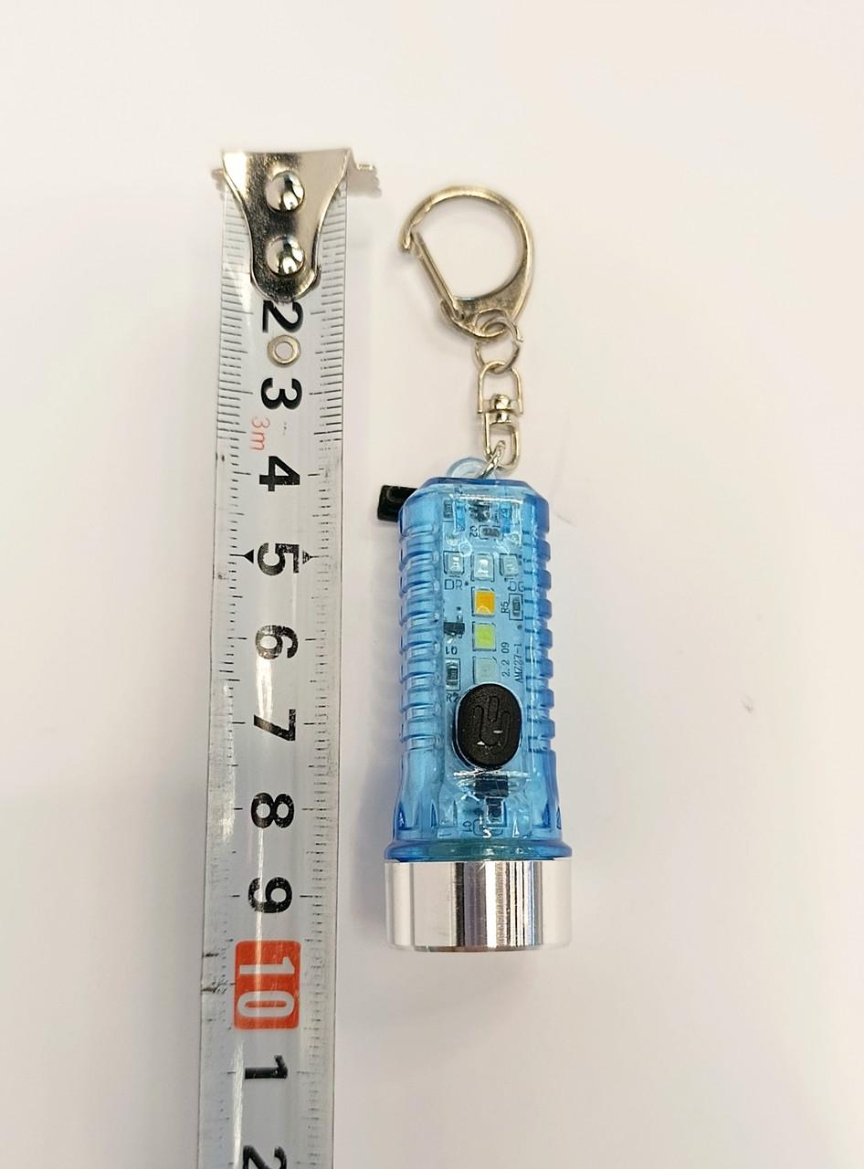 Фонарик LED мини Голубой - фото 3 Фонарик LED мини Голубой - фото 3