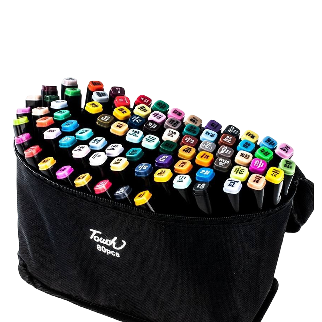 Маркеры для рисования двухсторонние 80 шт. (4-1637675306)