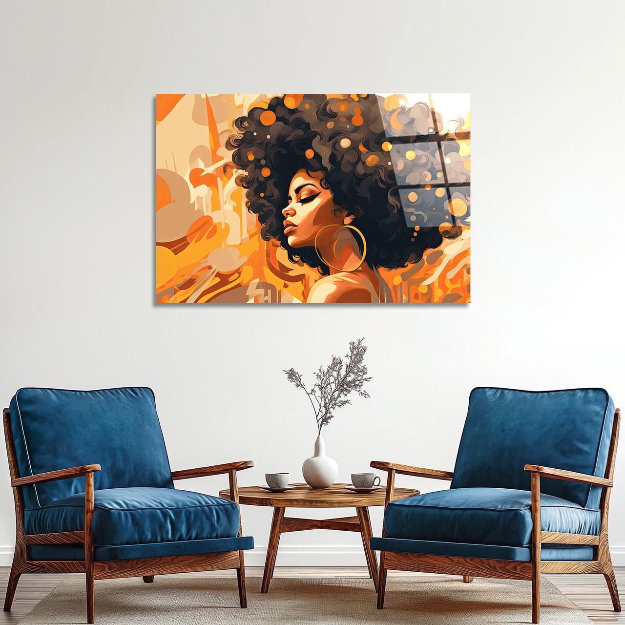 Картина на стекле NovellaPrint Энергия стиля 120х80 см (4004.4)