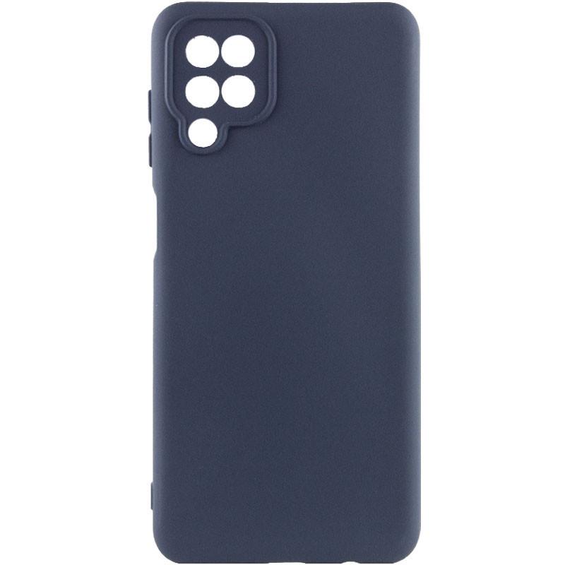 Противоударный чехол Silicone Cover Lakshmi Full Camera (AAA) для Samsung Galaxy M33 5G Темно-синий / Midnight blue