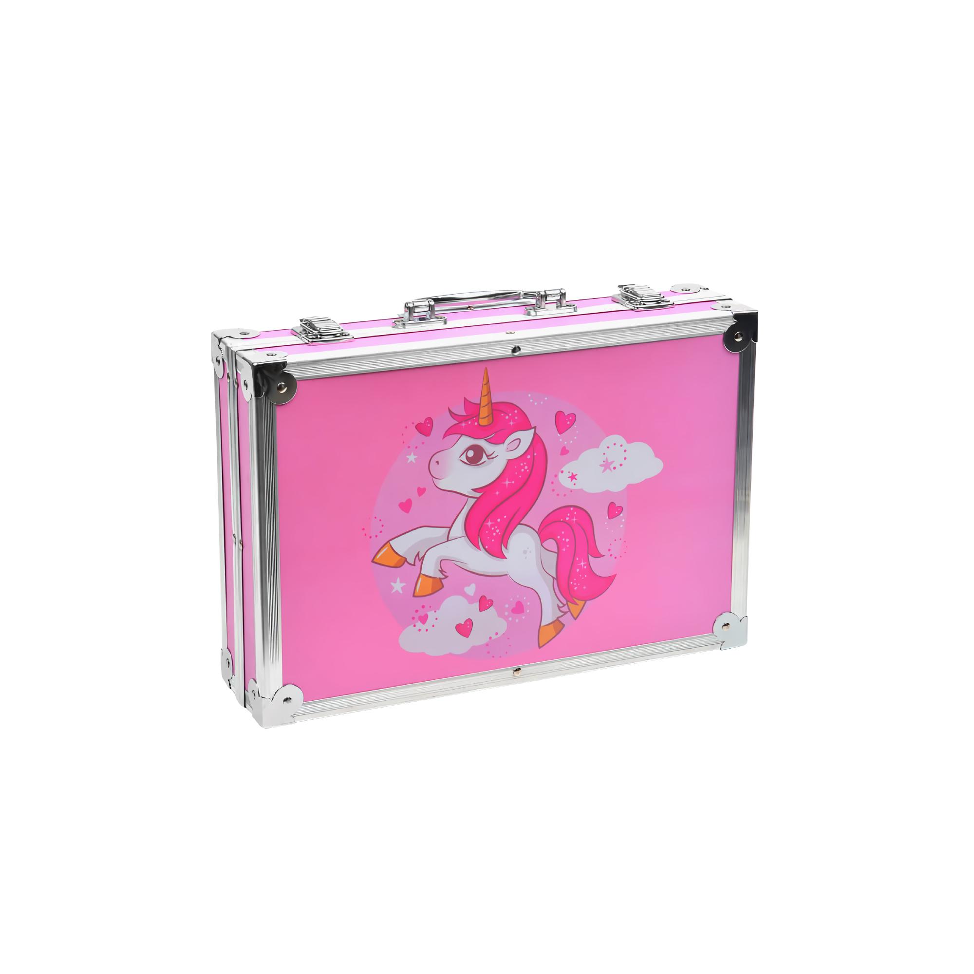 Преміум Набір для малювання та творчості в кейсі Єдиноріг 145 пр. Рожевий - фото 3 Преміум Набір для малювання та творчості в кейсі Єдиноріг 145 пр. Рожевий - фото 3