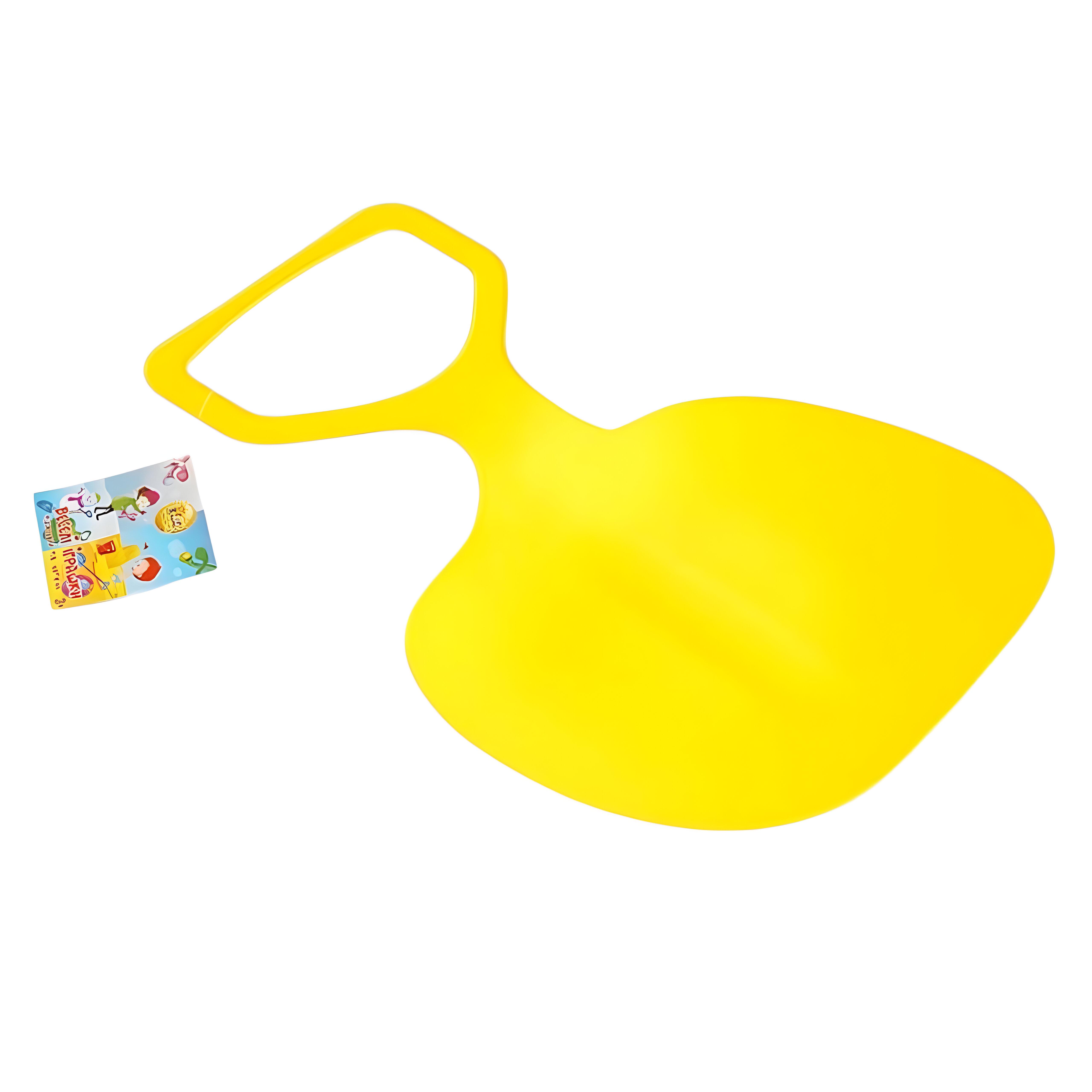 Снігокат дитячий Крижинка 72440-2 4FUN Game Club 35x7x48 см Жовтий (29715608)