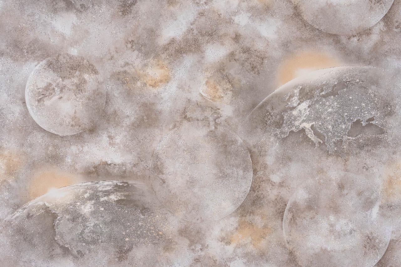 Обои флизелиновые Elegance Селена 2384-01 Декор винил горячего тиснения 1,06х10,05 м Бежевый