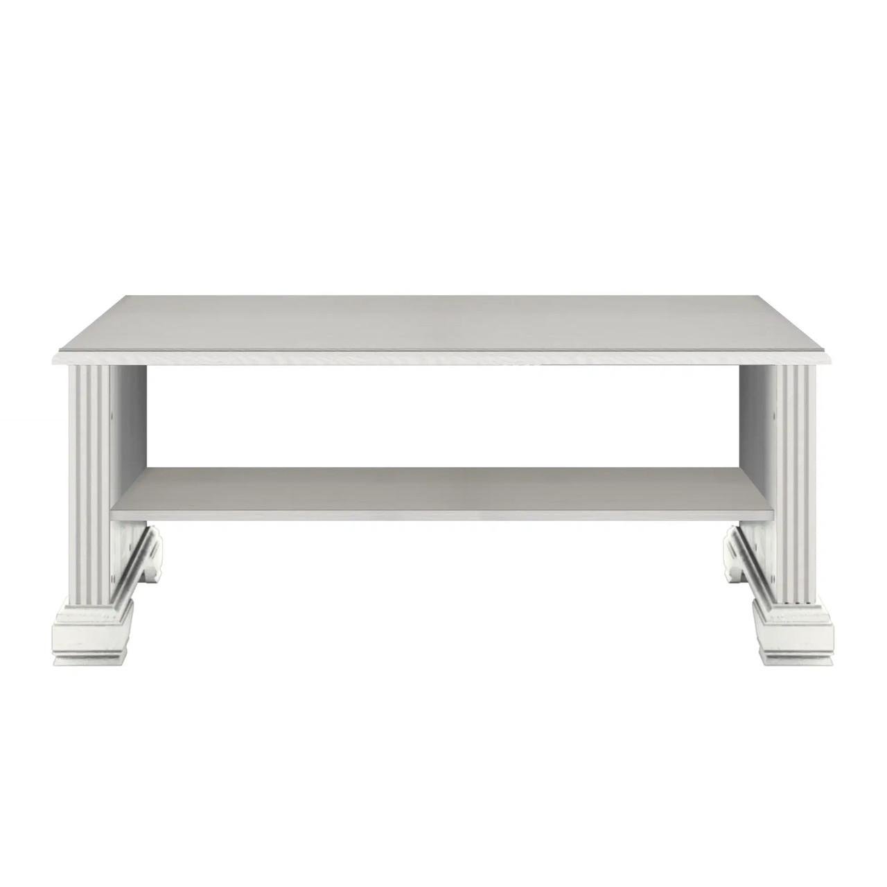 Стол журнальный Гербор Уайт Ясен снежный/Сосная серебряная (GRB-1266)