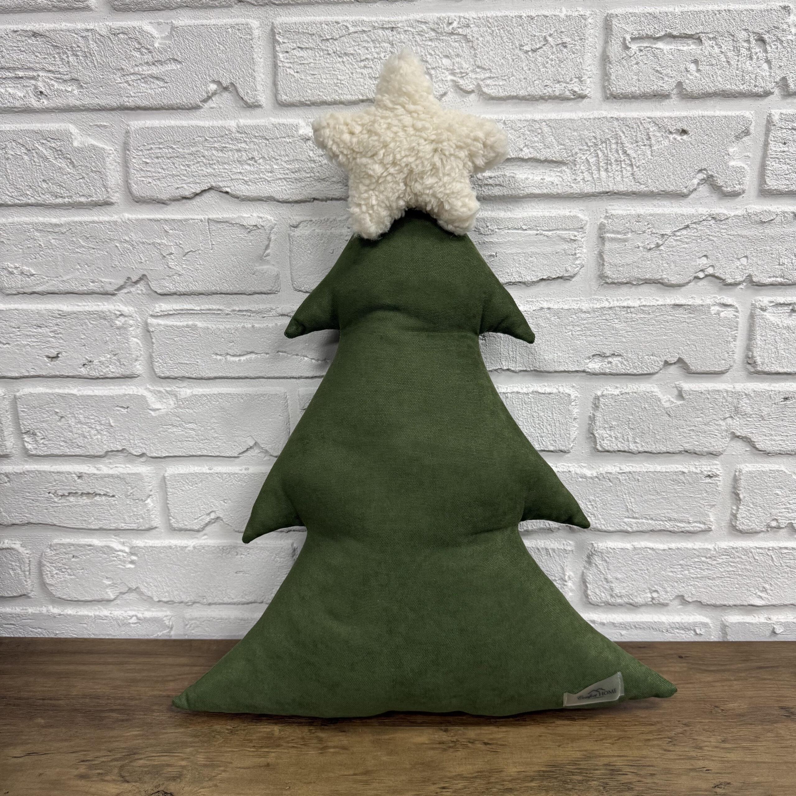 Подушка новогодняя Елка Comfort Home со звездочкой софт 50х40 см