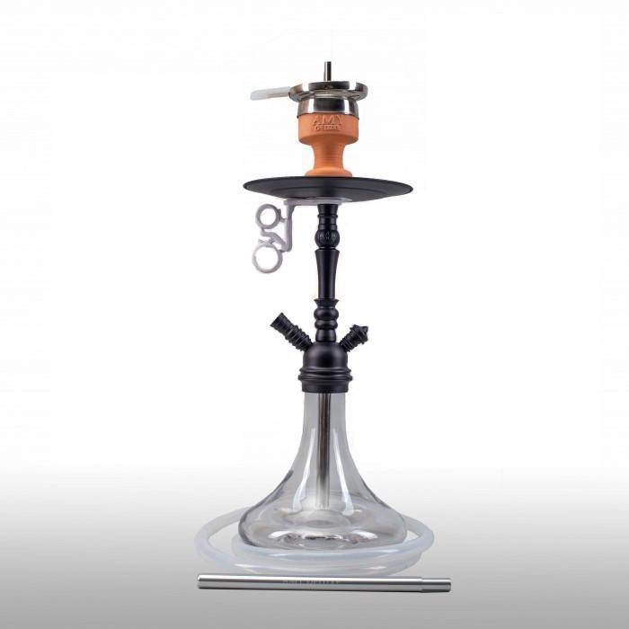 Кальян AMY Deluxe 056 Middle Globe на 1 персону 50 см Прозрачный (661973123)