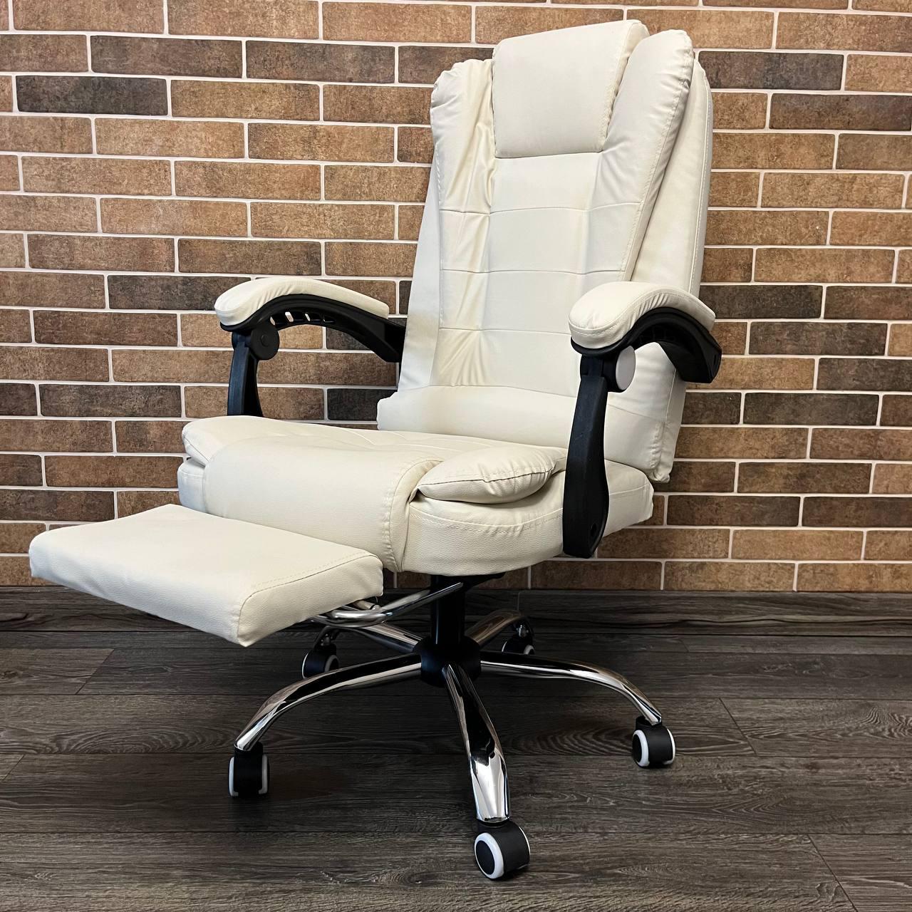 Крісло офісне BOSS KO22K Бежевий - фото 6