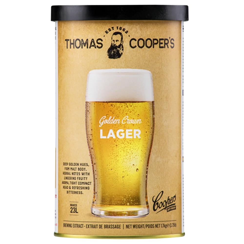 Пивная смесь Coopers Golden Crown Lager на 23 л (1159)