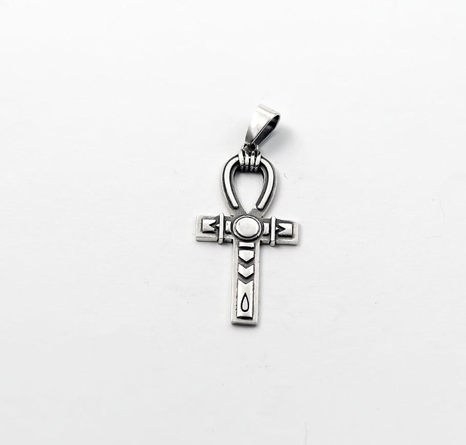 Кулон крест Maxi Silver 9297 Египетский Анкх (89297)