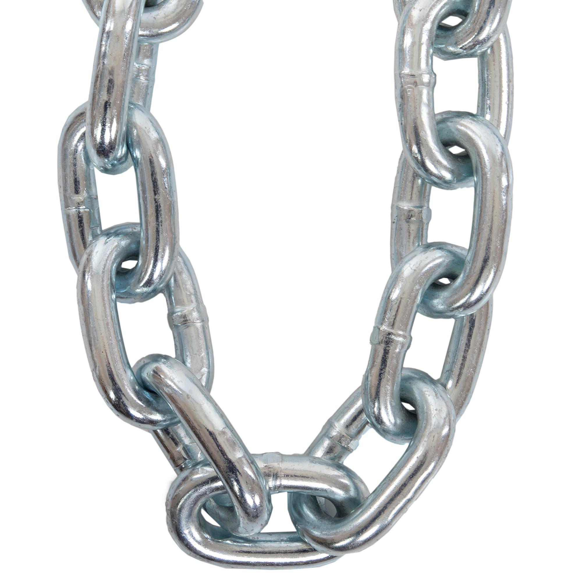 Ланцюг-обважнювач Zelart TA-7809-10 10 кг 8 м х 15,8 мм Хром (DR011668) - фото 2