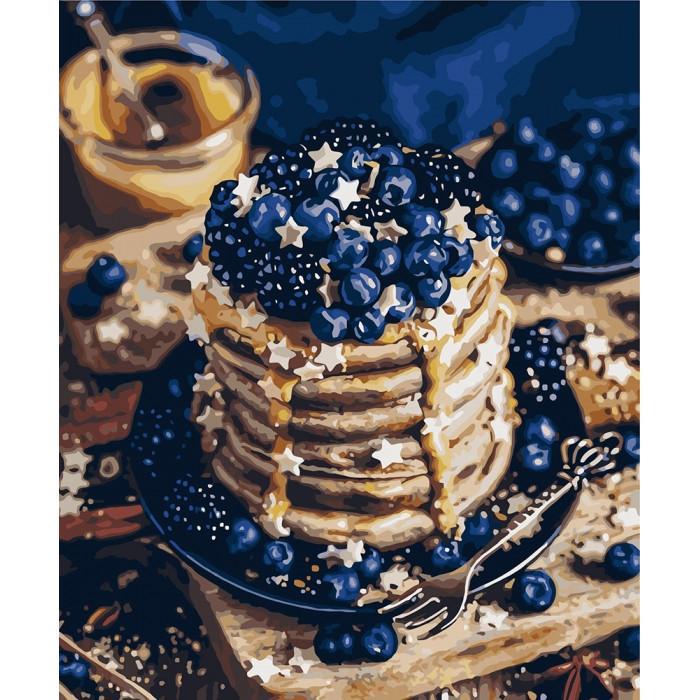 Картина за номерами Ідейка "Солодкий десерт" 40х50 см (KHO5568)