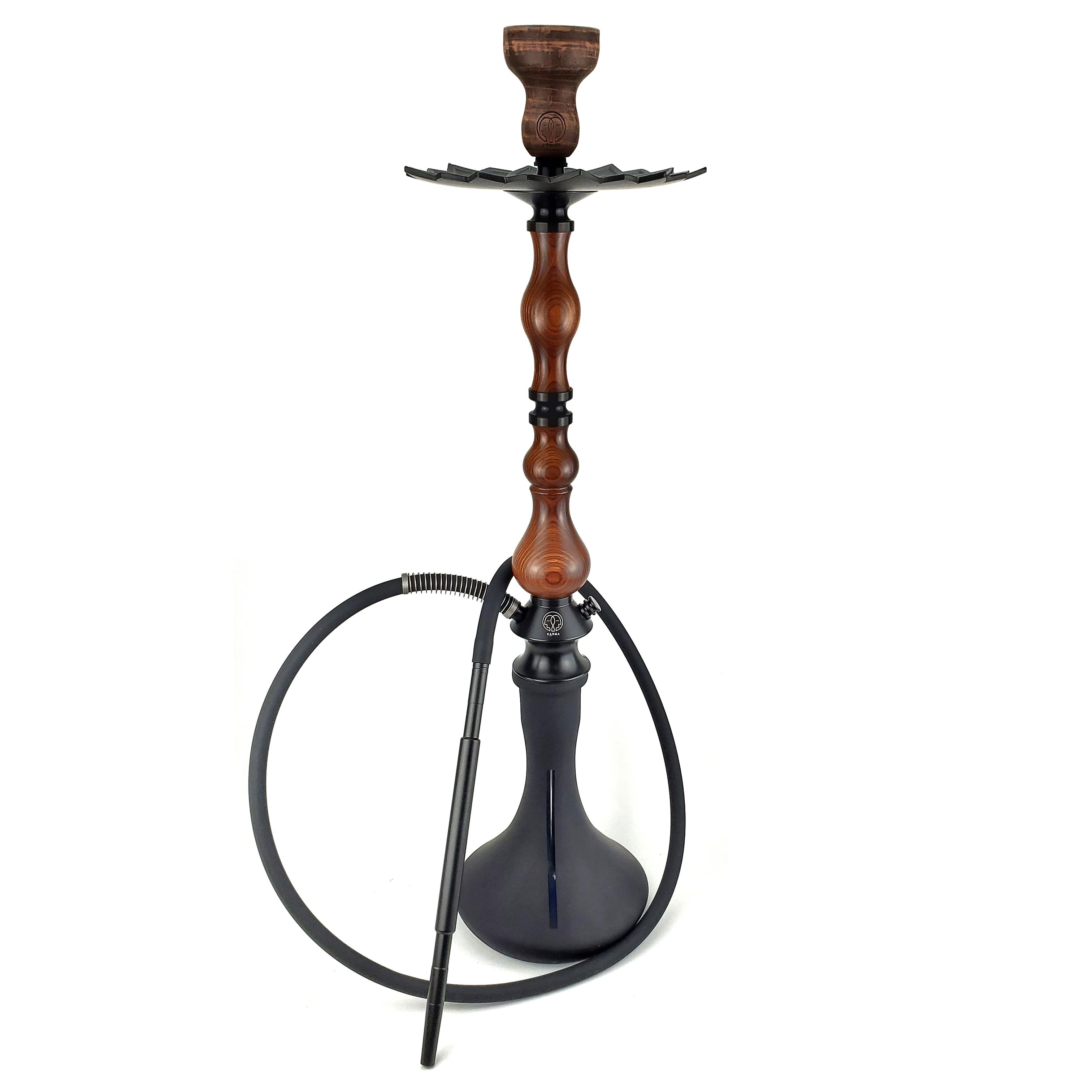 Кальян Karma Hookah 0.0 Brown с колбой Craft Black Matt (034-262) - фото 2