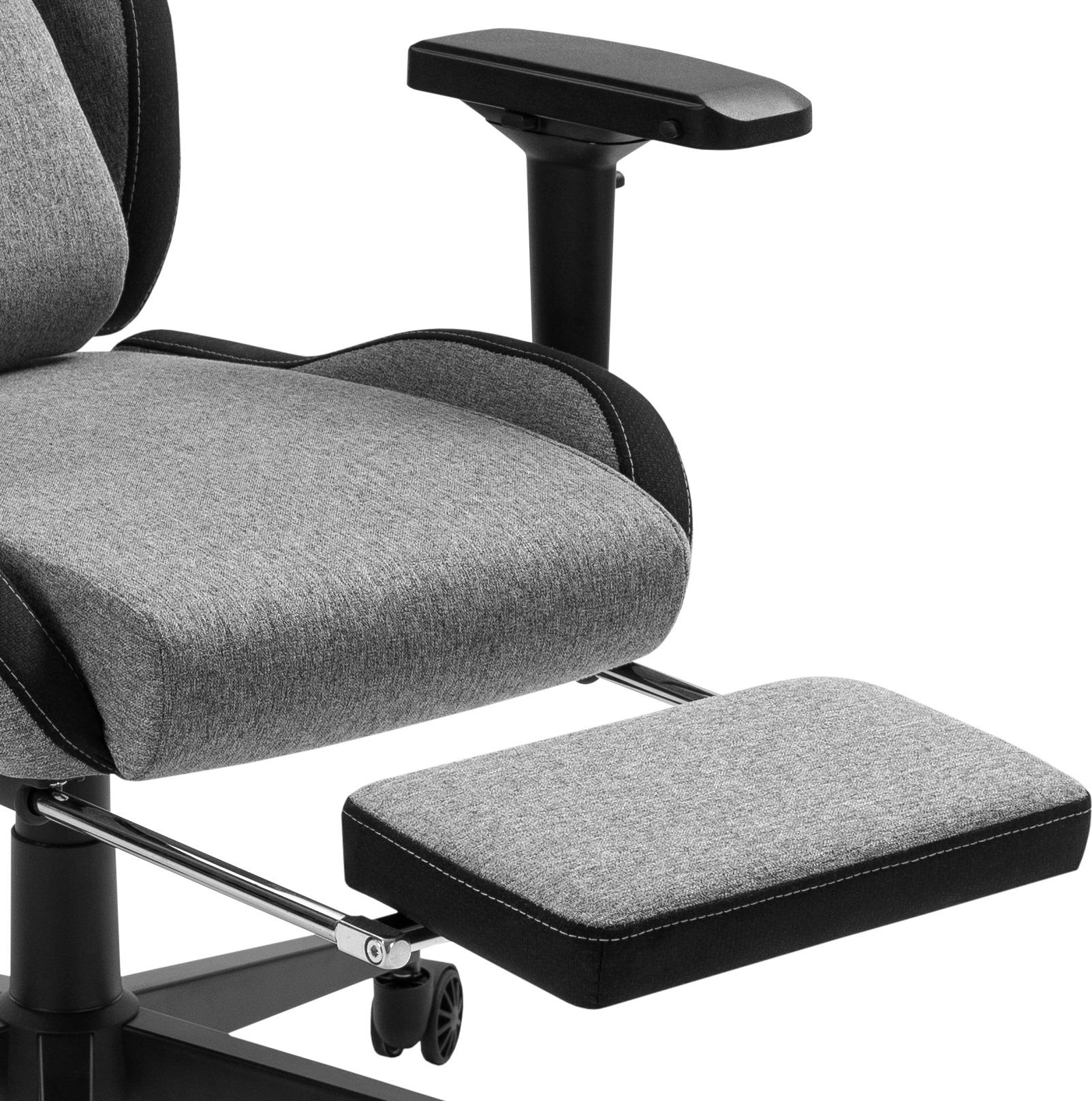 Кресло геймерское GT Racer X-2305 Fabric Grey/Black - фото 9