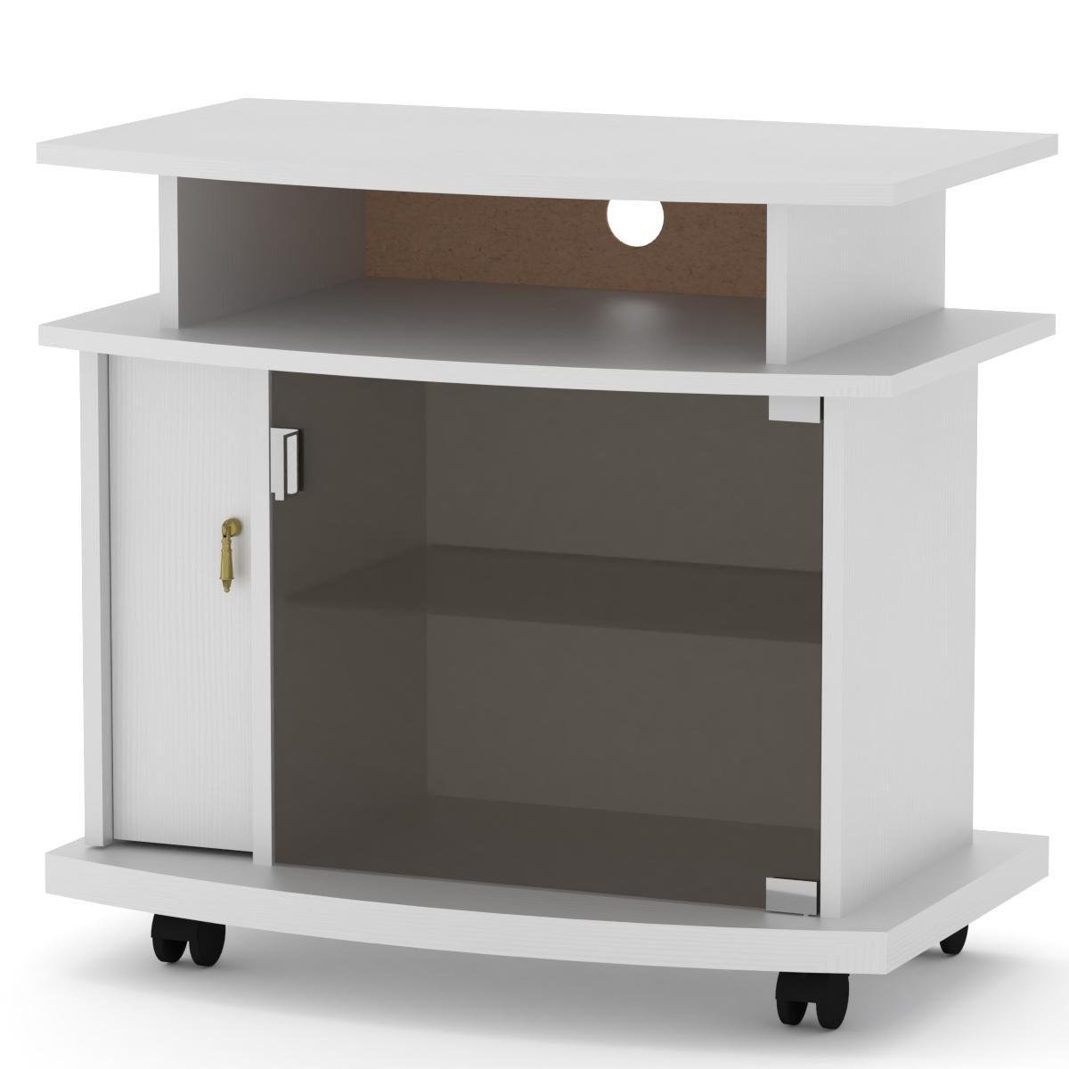 Тумба под телевизор Компанит Амбасадор альба Белый (118650) - фото 1 Тумба под телевизор Компанит Амбасадор альба Белый (118650) - фото 1