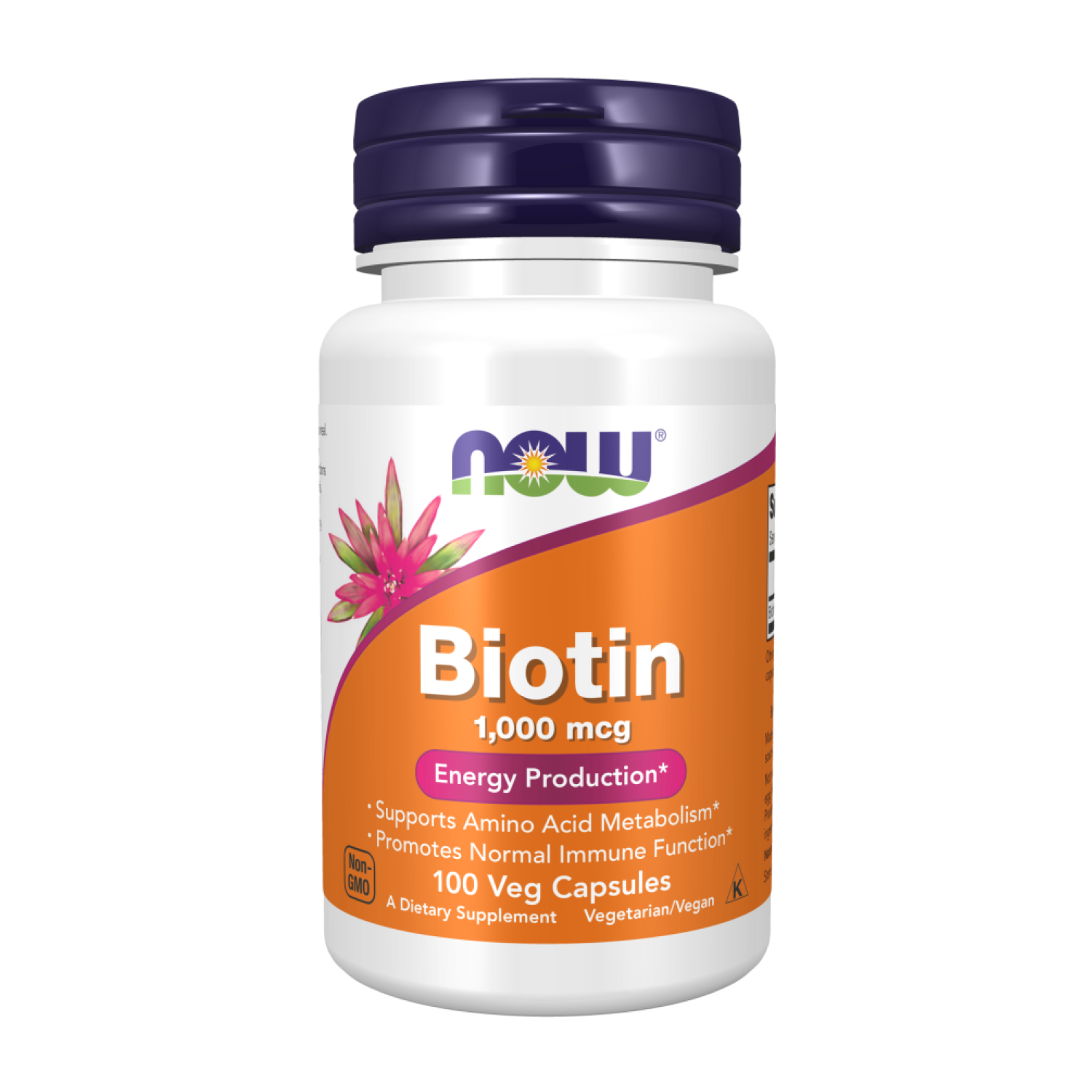 Біотин Now Foods Biotin б7 1000 мкг 100 капсул (CO002753)