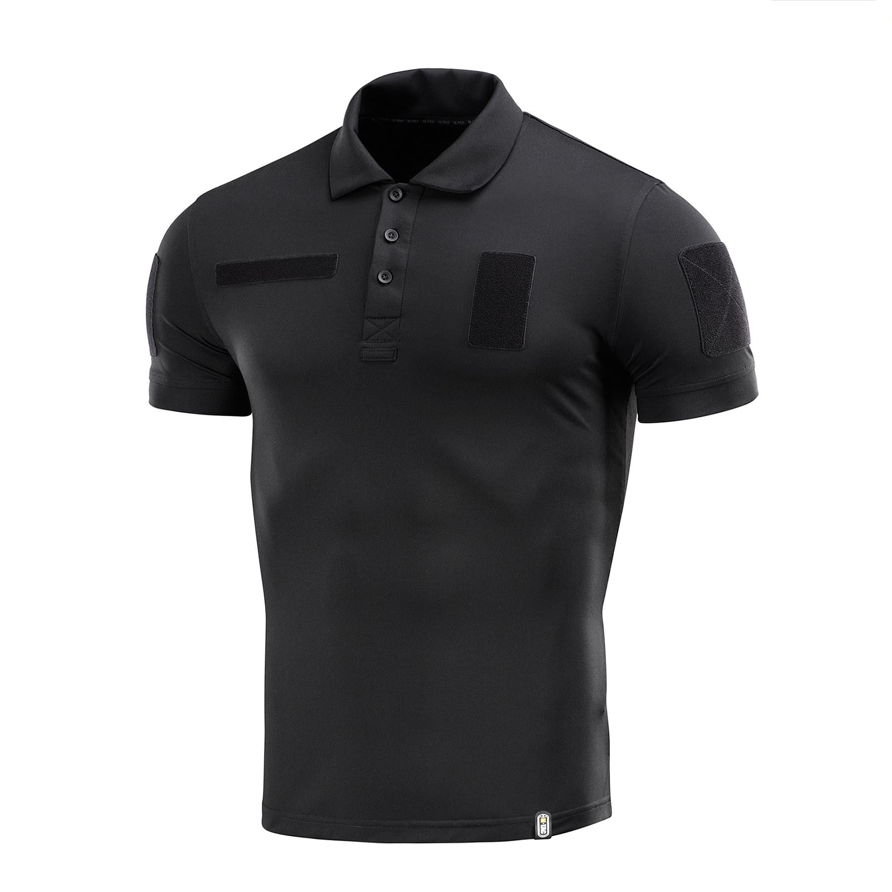 Футболка поло M-Tac тактичне Nylon XL Black