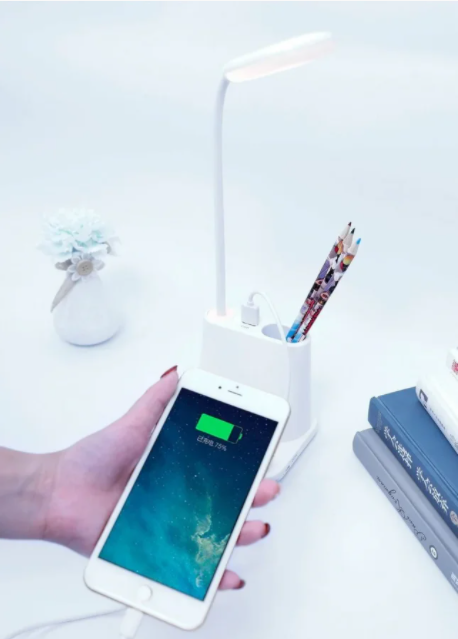 Лампа світлодіодна 3 в 1 бездротова з функцією Power Bank Білий (54745745) - фото 3