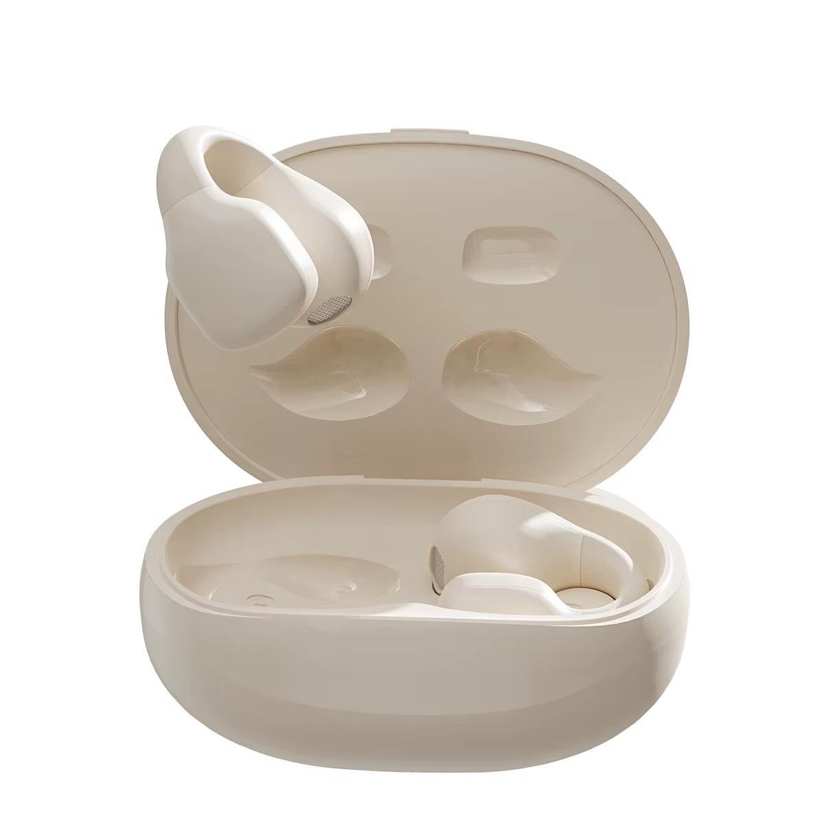 Наушники-клипсы Langsdom ClipBuds R2 Bluetooth 5.4 Бежевый (26873518) Наушники-клипсы Langsdom ClipBuds R2 Bluetooth 5.4 Бежевый (26873518)