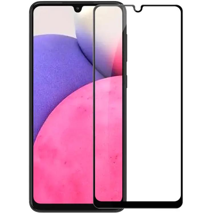 Защитное стекло Glass Full Glue для Samsung A33 A336 Black (16930)