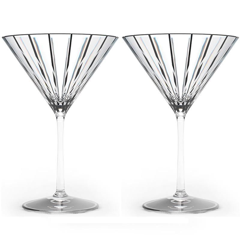 Набір келихів для мартіні Rogaska Avenue 2 шт. 170 мл (1110040520 - фото 1