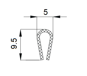 Охрана края неармированая Roztocze UT-1 1 м Черный - фото 2 Охрана края неармированая Roztocze UT-1 1 м Черный - фото 2