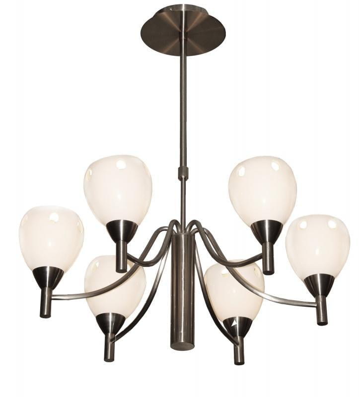 Люстра потолочная Brille BR-175S/6/1012020706 на 6 плафонов