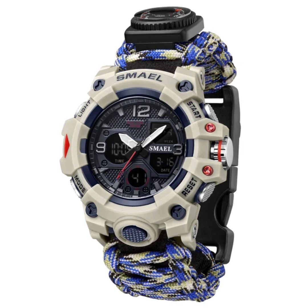 Часы наручные мужские Smael 8007N Black (17787)