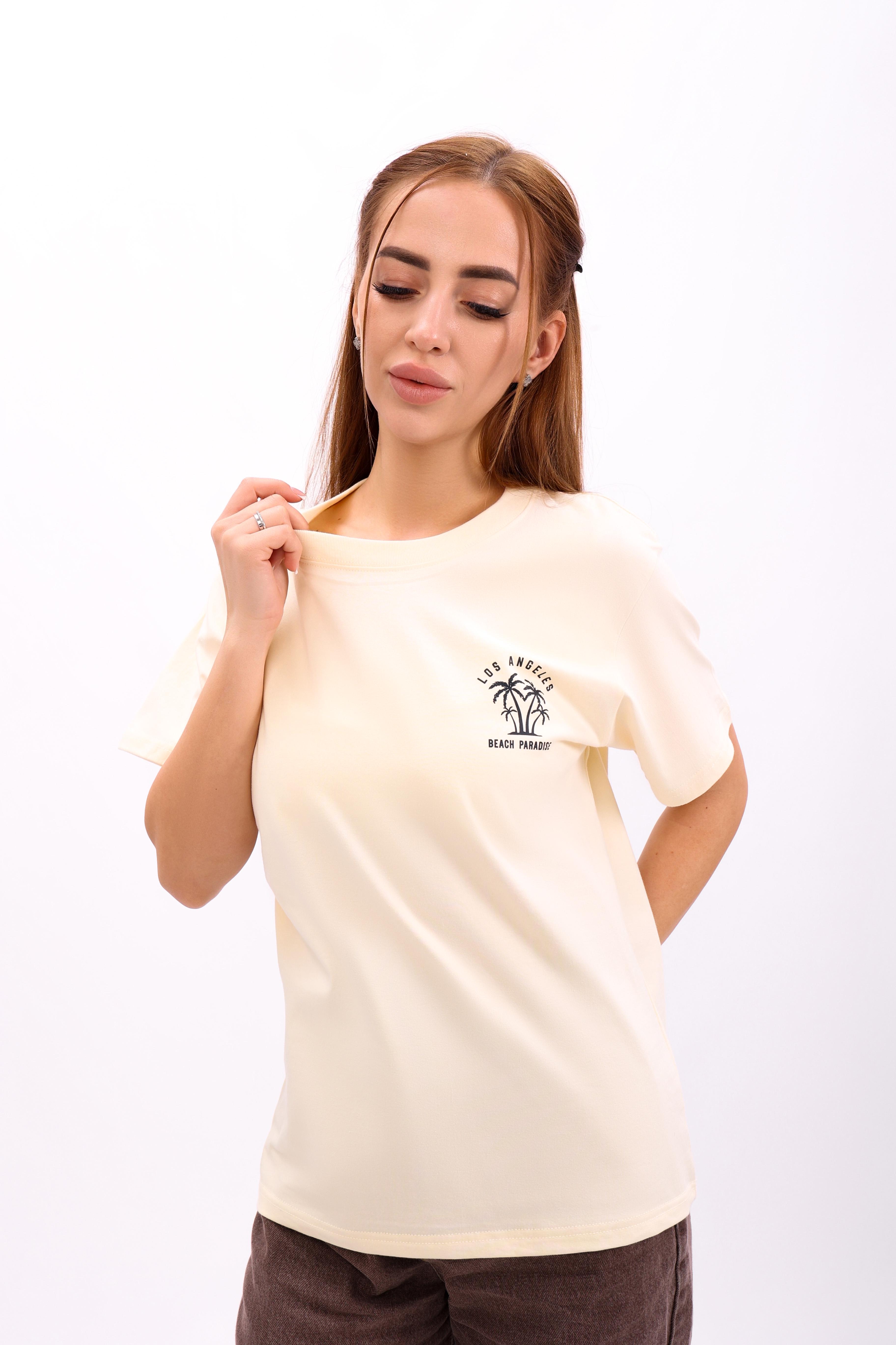 Футболка женская Where Uwear 347118 2XL Желтый (347118_2XL)