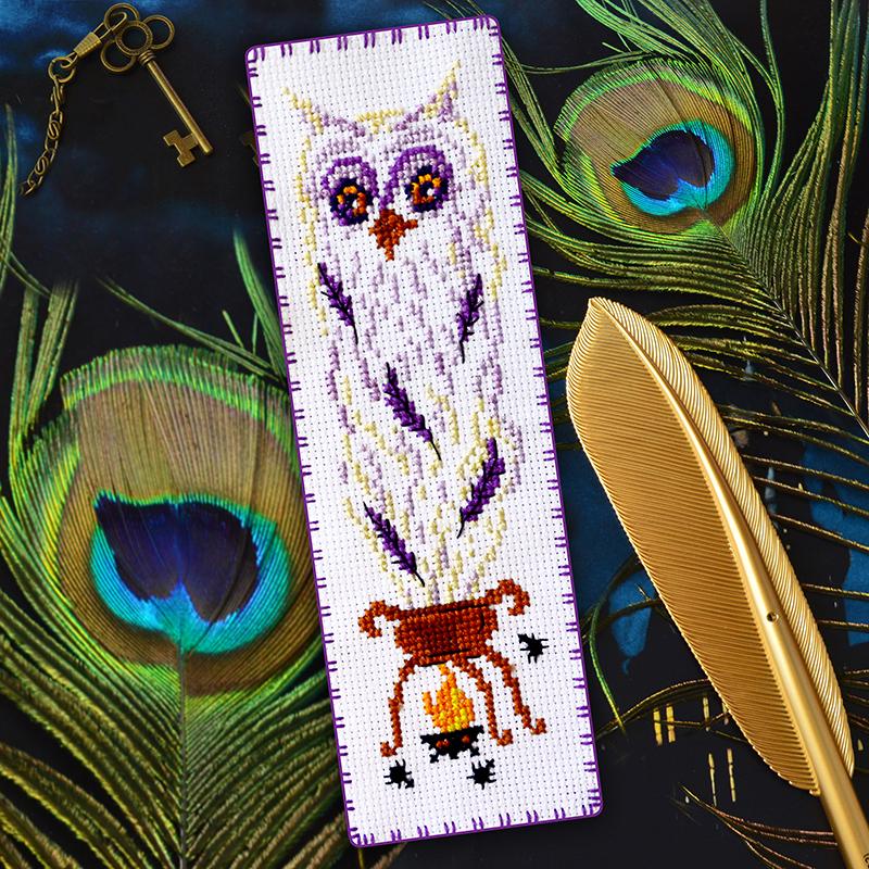 Набор для вышивки закладки Совиное заклинание (894)