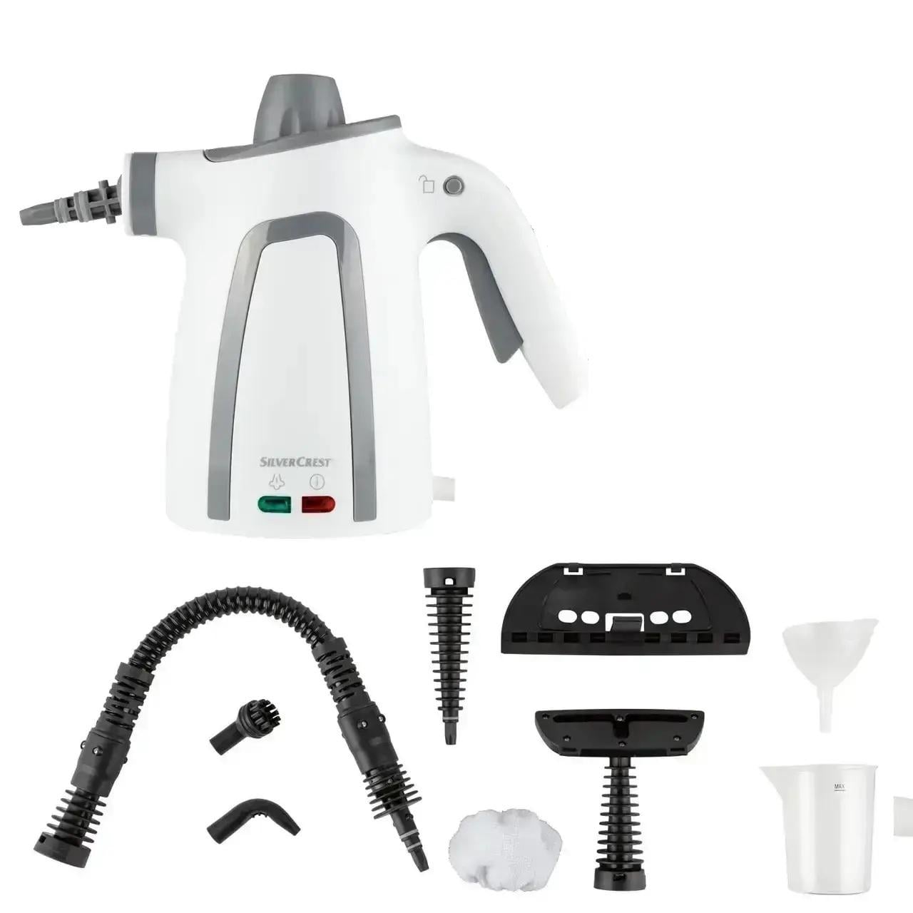 Пароочиститель ручной Silver Crest SDR 1050 D2 1050W давление 3.5 bar Белый (623250)