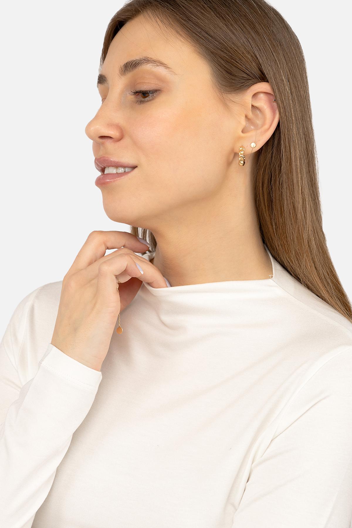 Футболка з довгим рукавом жіноча ЦБ-00271965 р. 44 Молочний (SKT001050099) - фото 2 Футболка з довгим рукавом жіноча ЦБ-00271965 р. 44 Молочний (SKT001050099) - фото 2