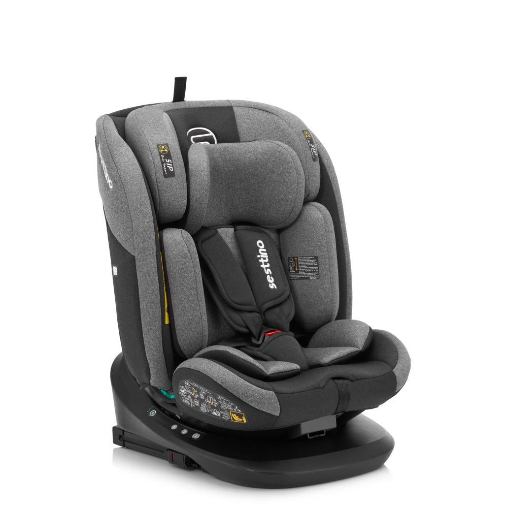 Автокрісло Sesttino Oktagon Pro ISOFIX 40-15 0см 0-36 кг Gray