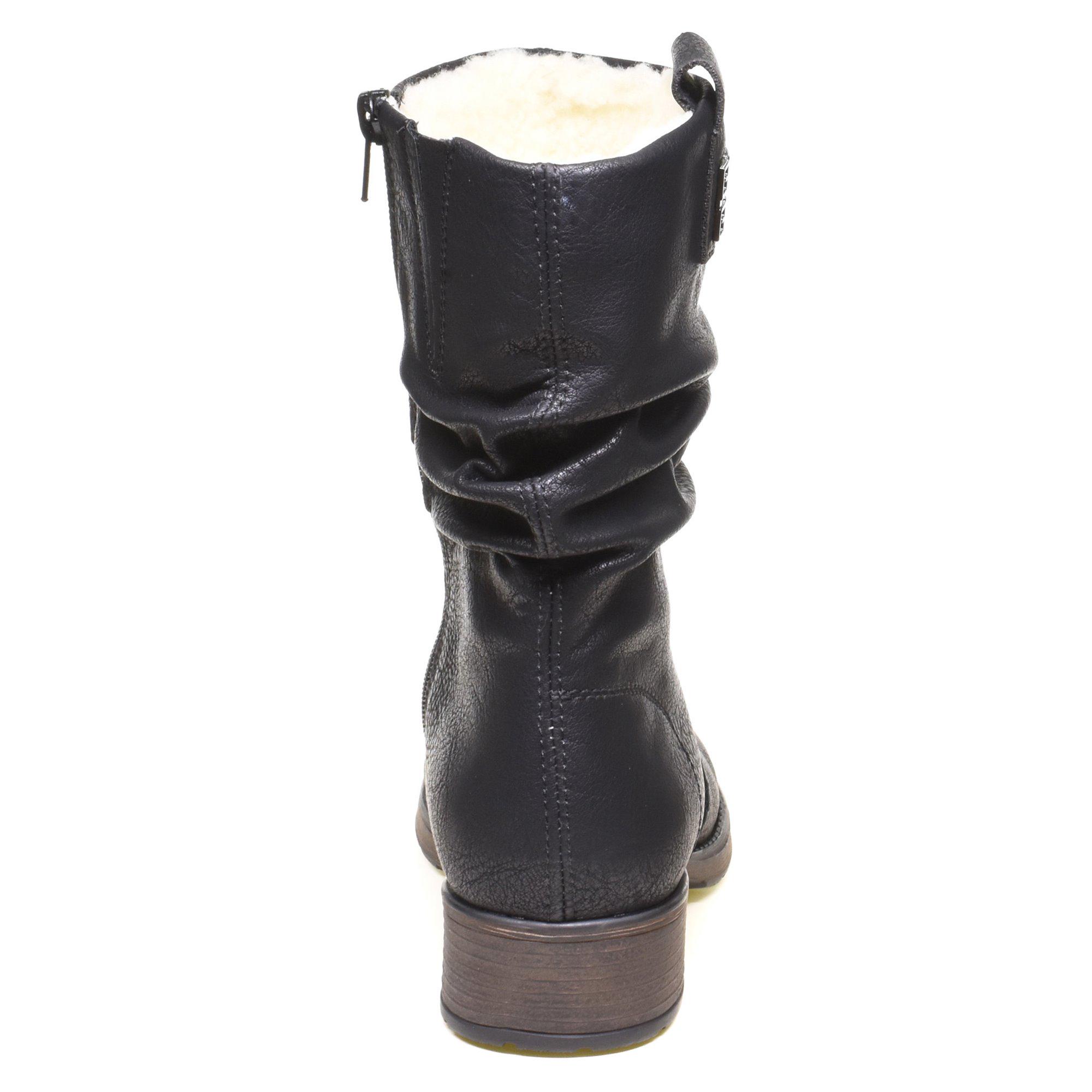 Напівчоботи жіночі зимові Rieker р. 36 Чорний (013355-36) - фото 10 Напівчоботи жіночі зимові Rieker р. 36 Чорний (013355-36) - фото 10