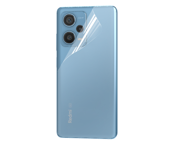 Пленка противоударная гидрогелевая Hydrogel Film для Xiaomi Redmi Note 12 Pro Plus на заднюю панель Transparent