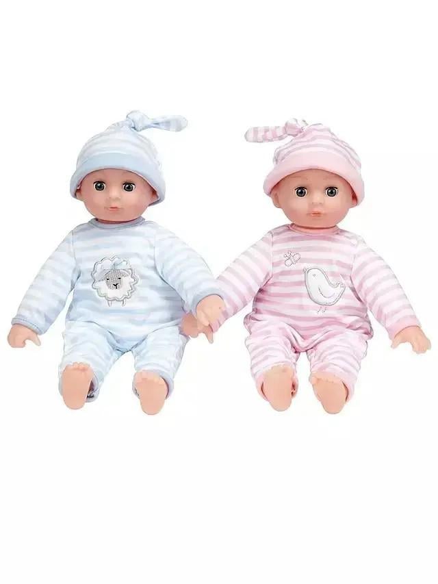 Набір ляльок John Lewis Baby Twin Dolls двійнята близнюки (Twin)