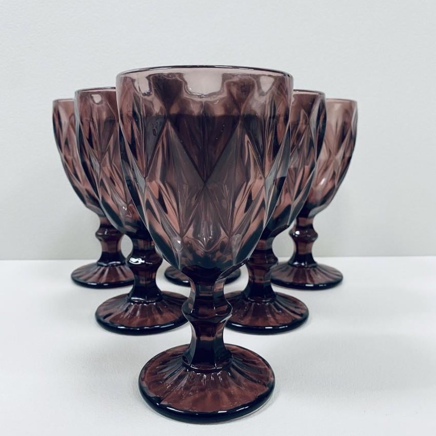 Набір келихів для вина A-PLUS 9051/2257 310 мл 6 шт. Purple Red (2380477908) - фото 1 Набір келихів для вина A-PLUS 9051/2257 310 мл 6 шт. Purple Red (2380477908) - фото 1