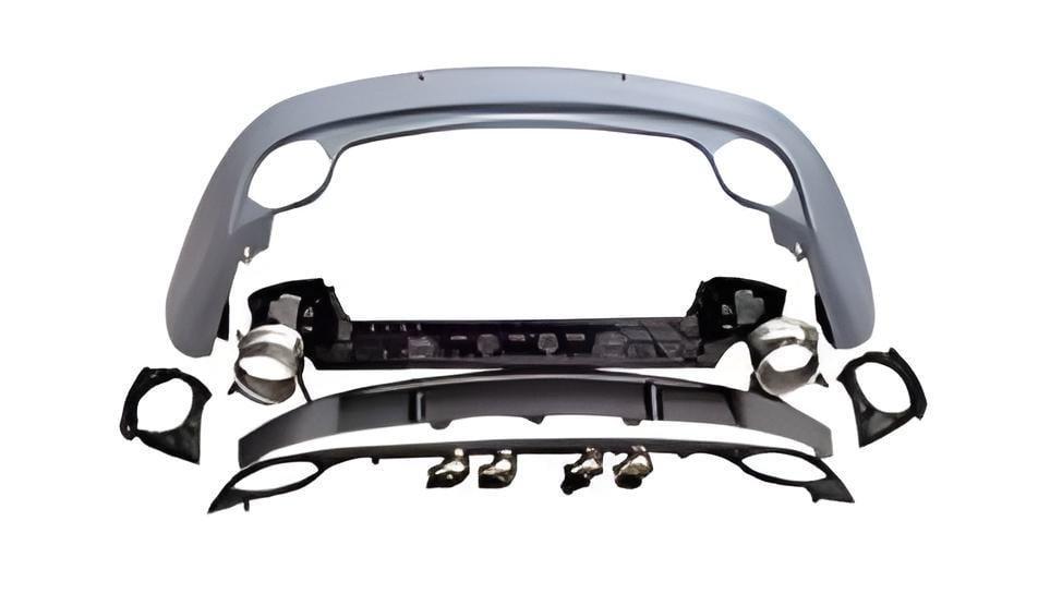 Бампер задний в сборе RS-Style 2011-2015 GT Tuning для Audi A5 2007-2015 гг. пластик под покраску (132024)