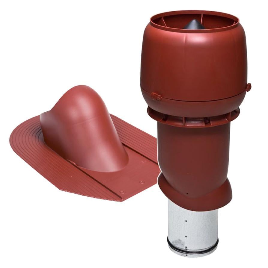 Выход вентиляционный Vilpe для битумной черепицы утепленный Ø 160 мм 500 мм 3009 Красный (30078896)
