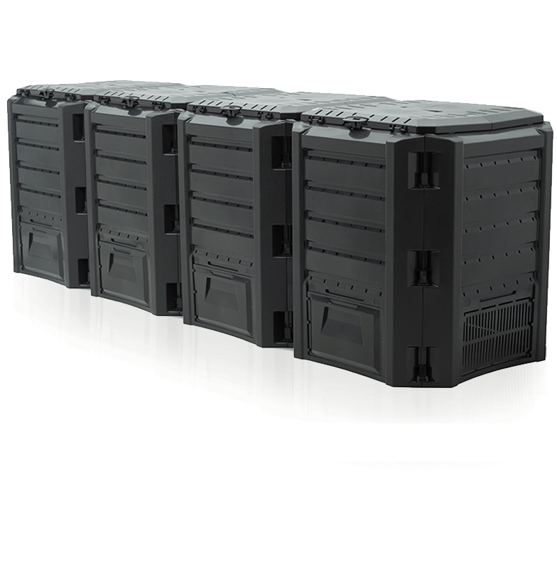 Компостер садовий чотирьохмодульний Prosperplast MODULE COMPOGREEN 1600 л (IKLM1600C) - фото 9 Компостер садовий чотирьохмодульний Prosperplast MODULE COMPOGREEN 1600 л (IKLM1600C) - фото 9